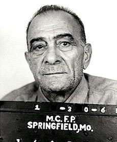 United States Bureau of Prisons identification photograph of Vito Genovese