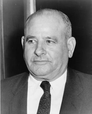 Stefano Magaddino photographed at a 1959 crime-commission hearing