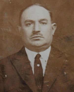 Passport photograph of Nicolo Schiro